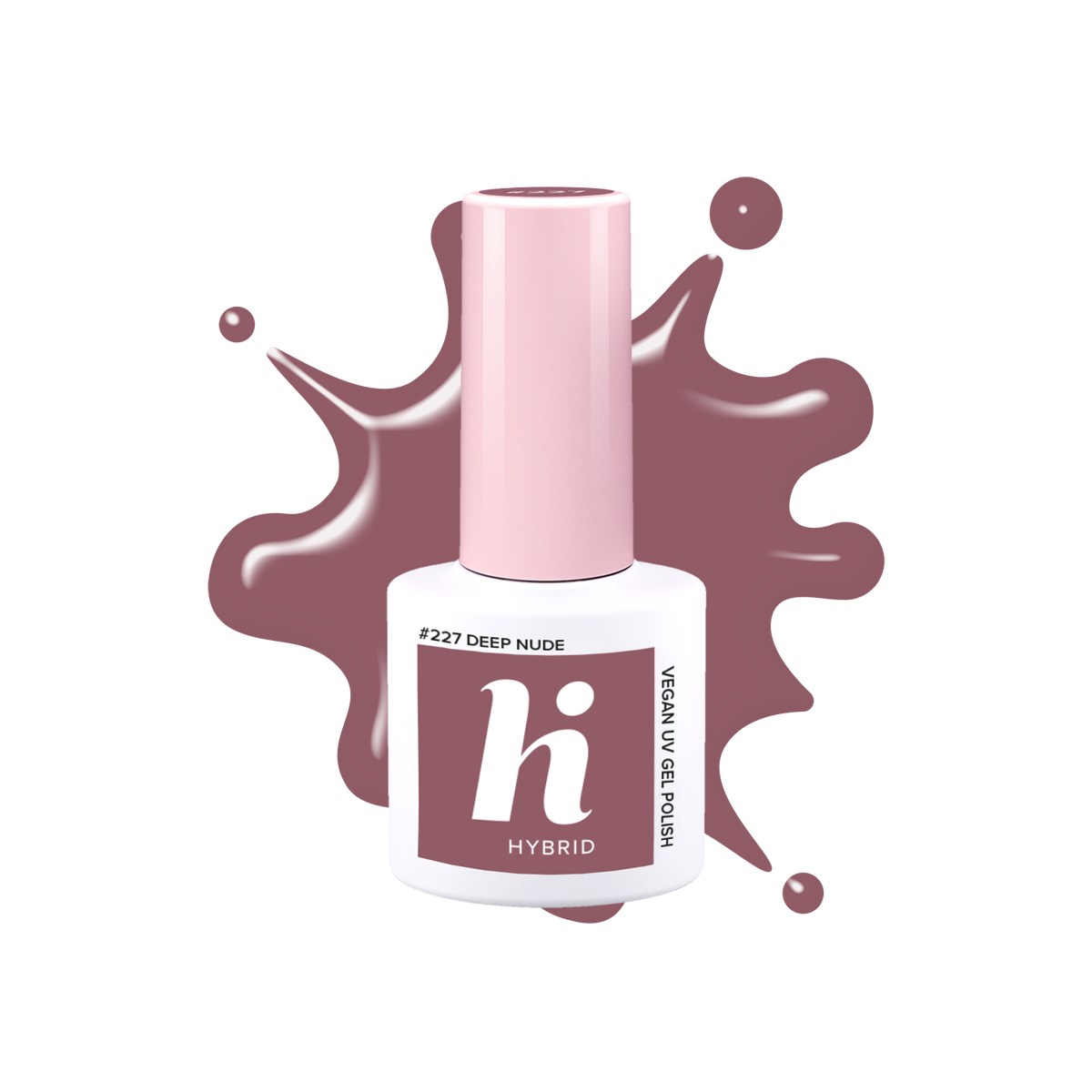 Hi Hybrid Uv Gel Polish Deep Nude Ml