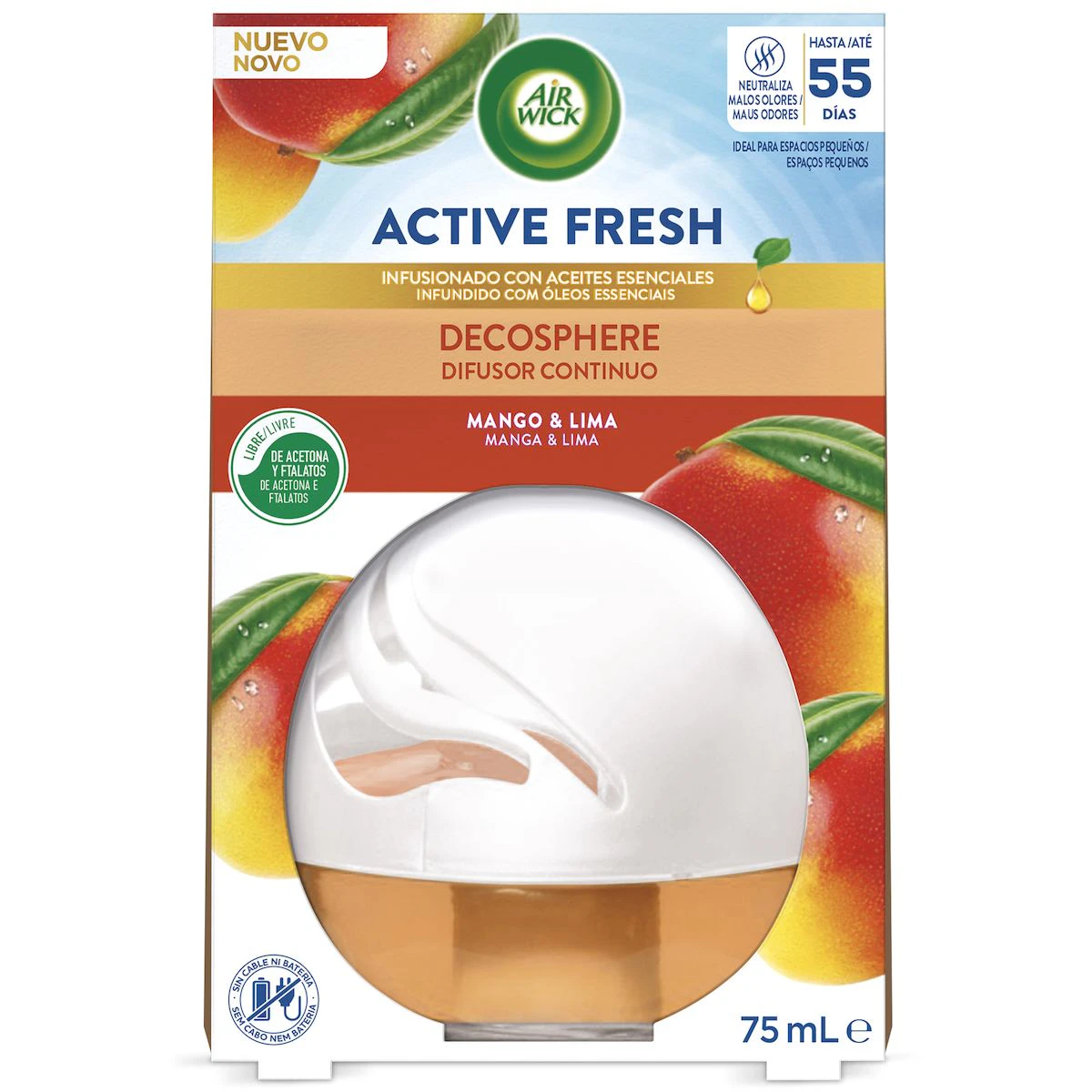 Ambientador Decosphere Mango & Lima Air Wick