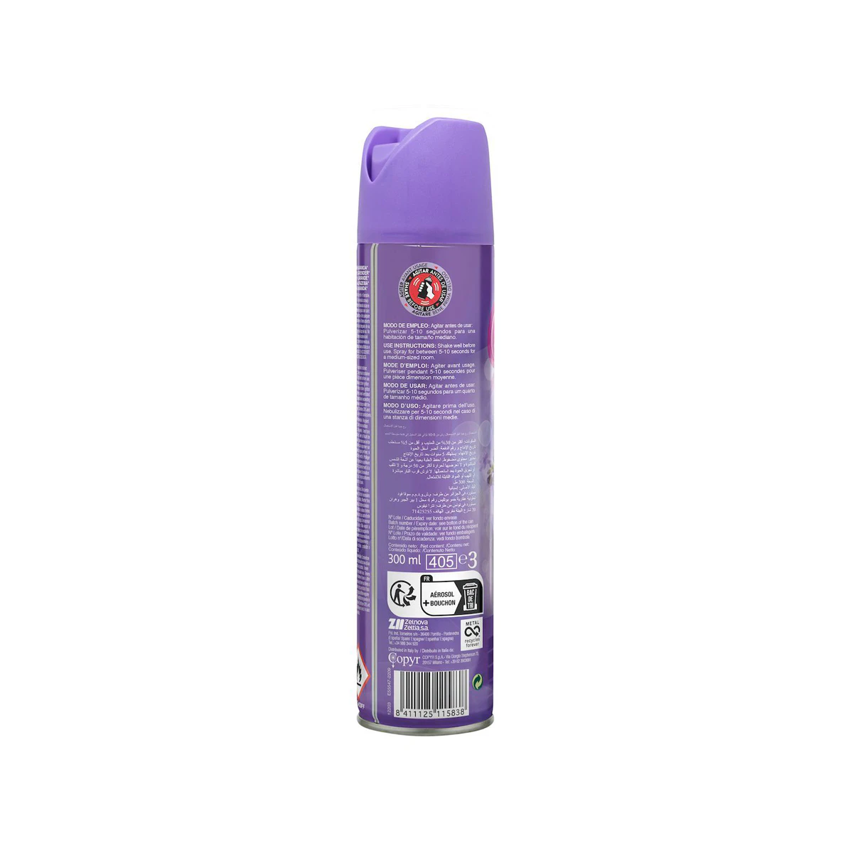 Ambientador Spray Lavanda Splash 300Ml