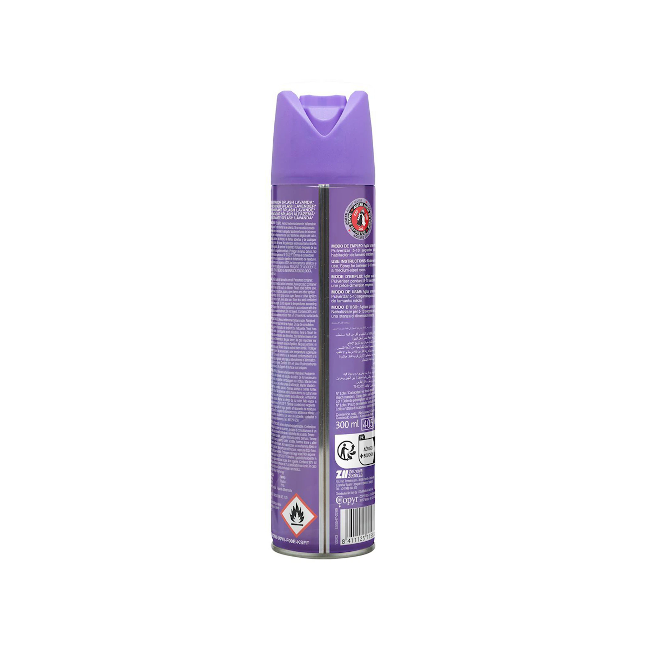 Ambientador Spray Lavanda Splash 300Ml