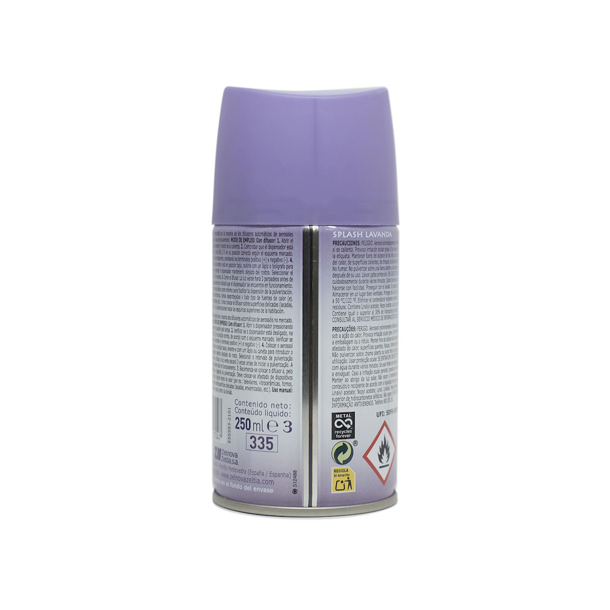 Recambio Ambientador Automático Lavanda Splash 250Ml