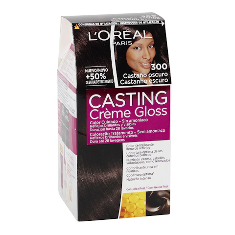 Tinte Semi Permanente Sin Amoníaco Casting Creme Gloss Tonos Castaños Castaños y Morenos