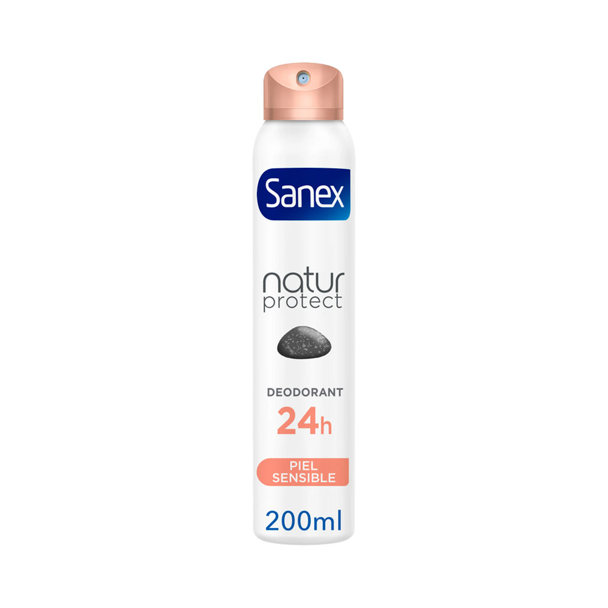 Desodorante Spray Mineral Protect Piel Sensible 48H Piedra De Alumbre Sanex 200Ml