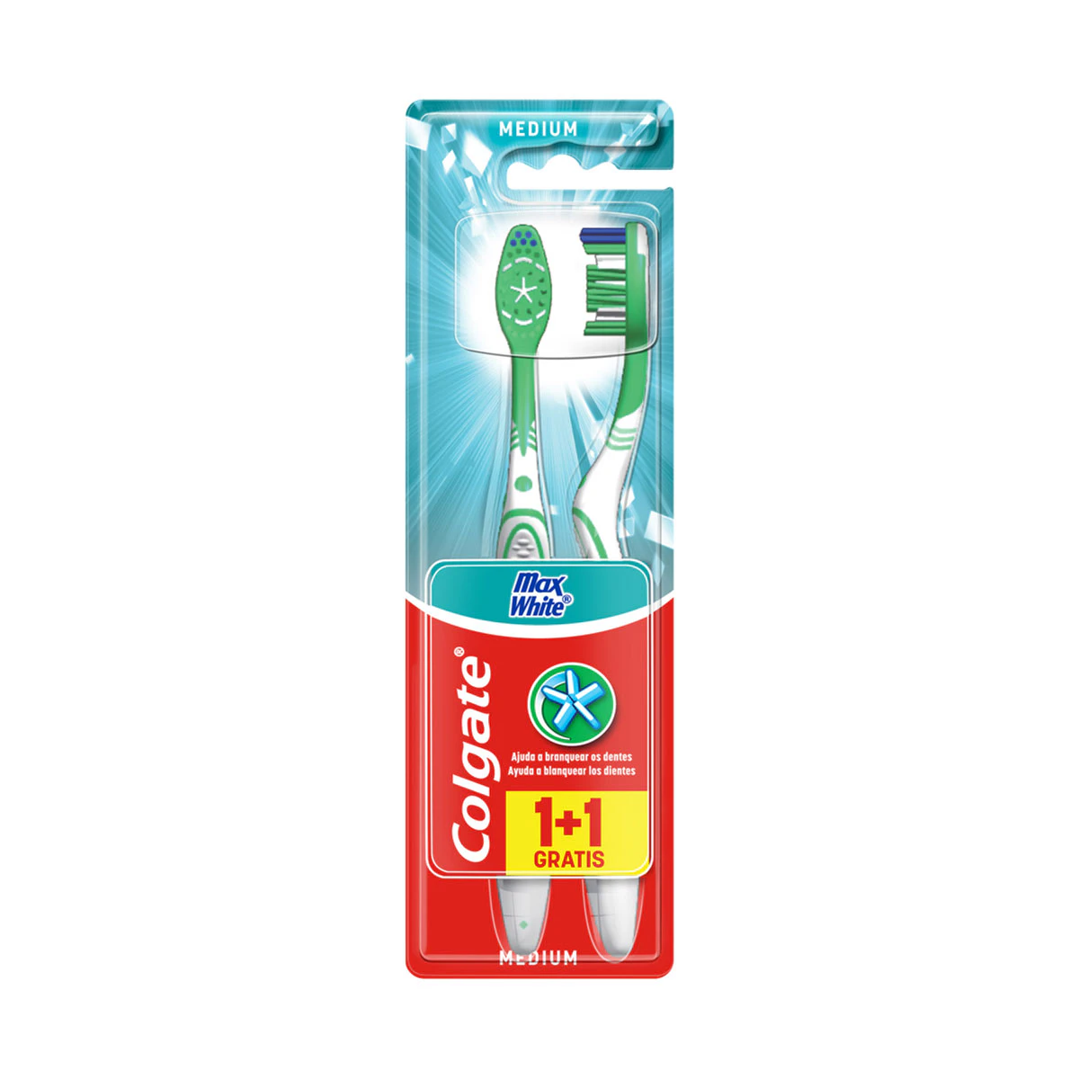 Escova De Dentes Branqueadora Colgate Maxwhite Média 2 Unid. Escova De Dentes Branqueadora Colgate Maxwhite Média 2 Unid. 0
