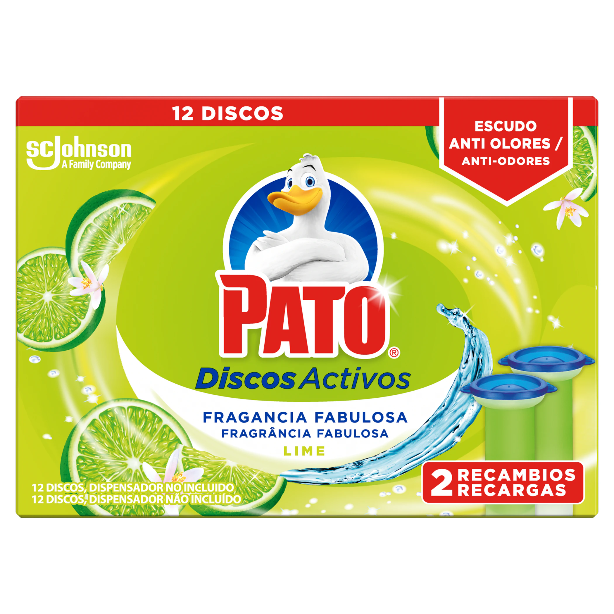 Recambio Discos Activos Lima Pato 2 Uds 0