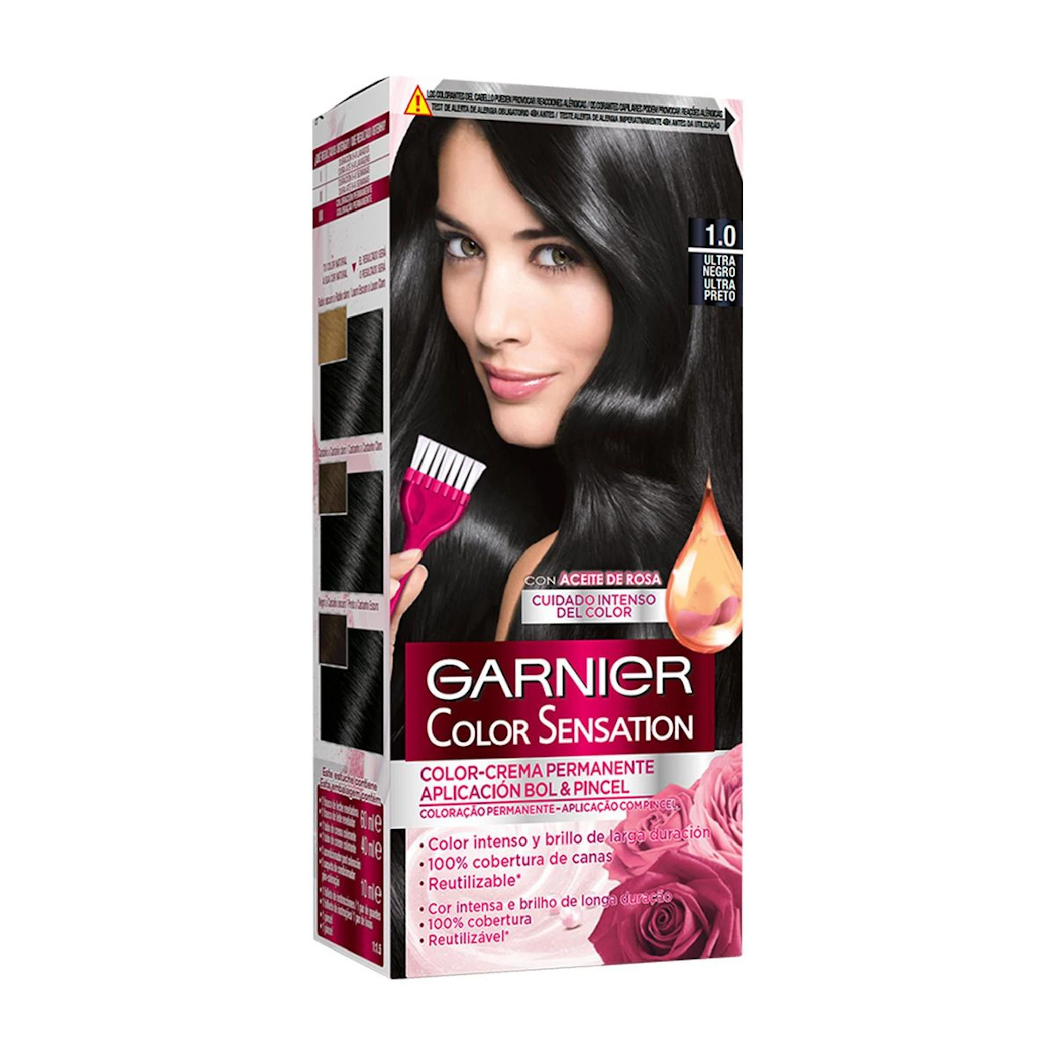 Tinte Permanente Color Sensation Garnier Tonos Negros