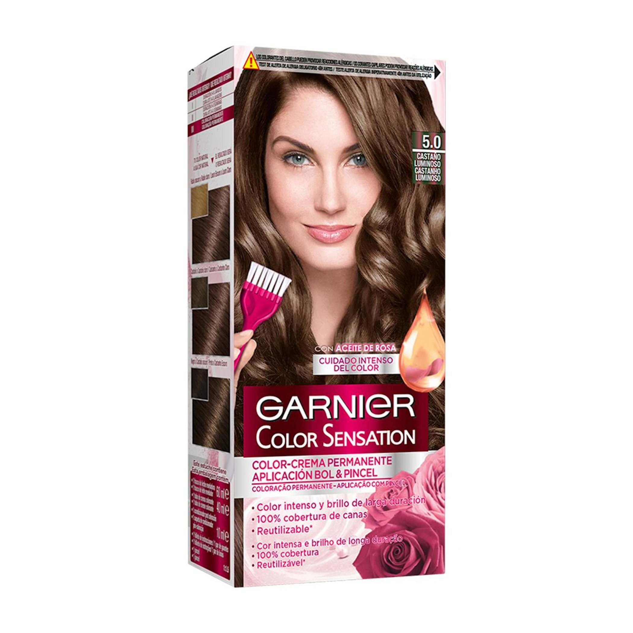 Tinte Permanente Color Sensation Garnier Tonos Castaños