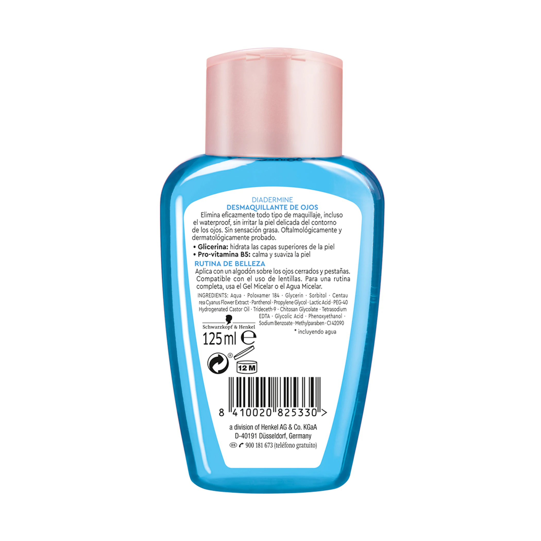 Desmaquillante De Ojos Suave Diadermine 125Ml