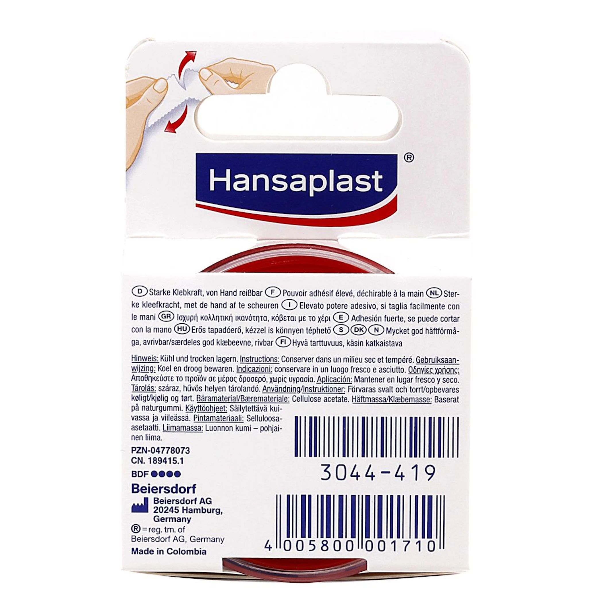 Esparadrapo Classic Hansaplast 5m