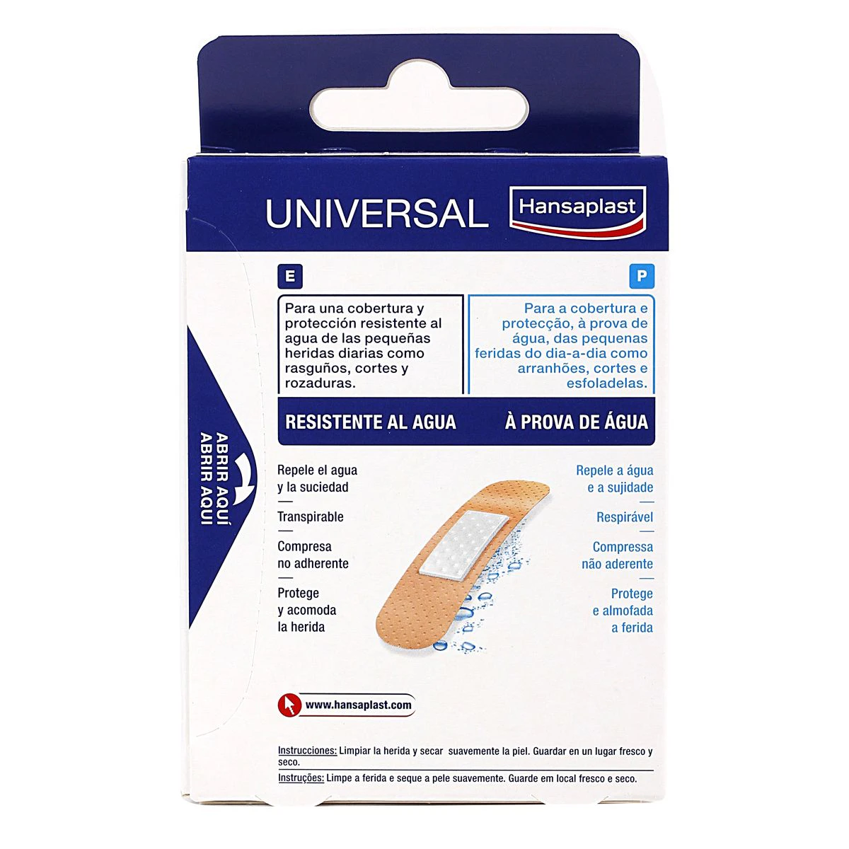 Pensos Universal Hansaplast Caixa 20 unid.