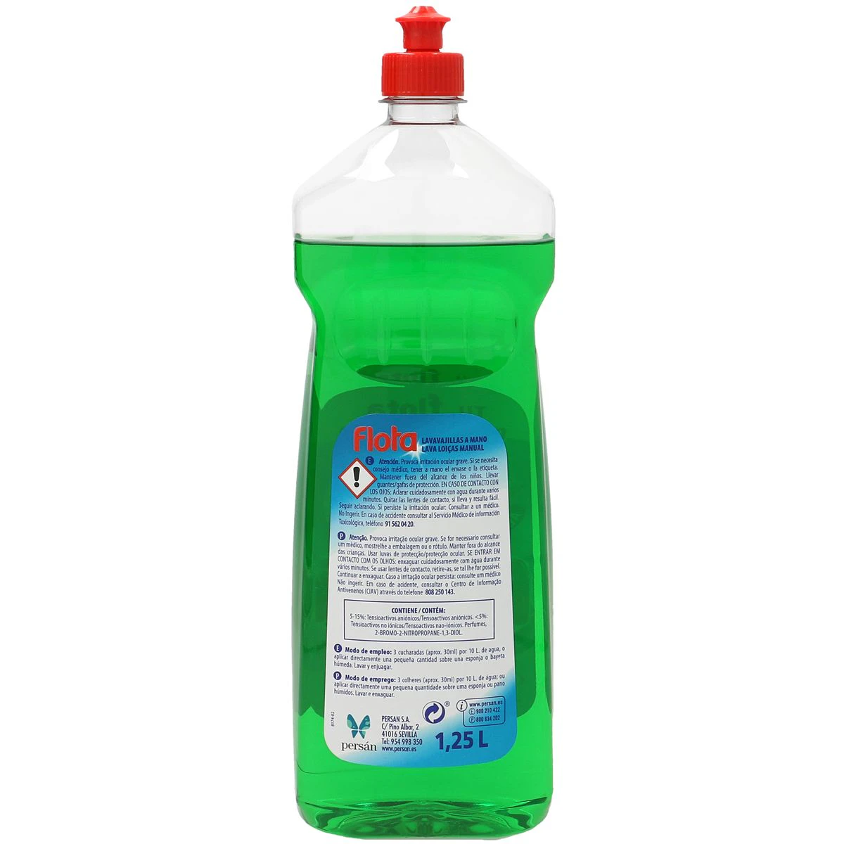 Detergente Loiça Manual Flota Fórmula Melhorada Garrafa 1250Ml