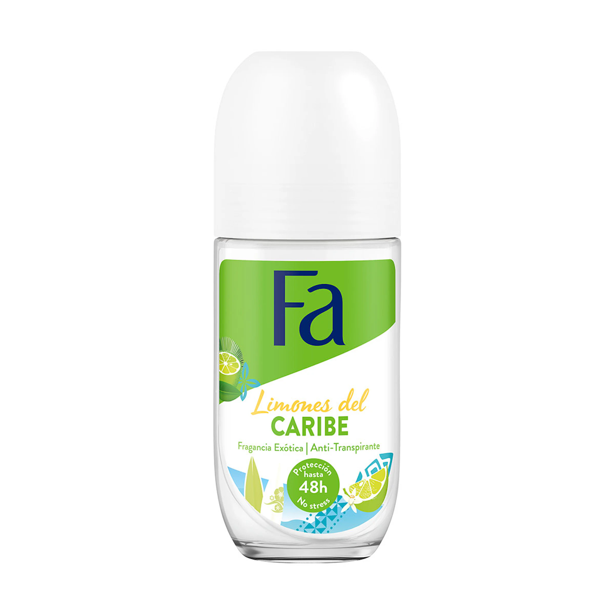 Desodorante Roll-On Limones Del Caribe Fa 50Ml 0
