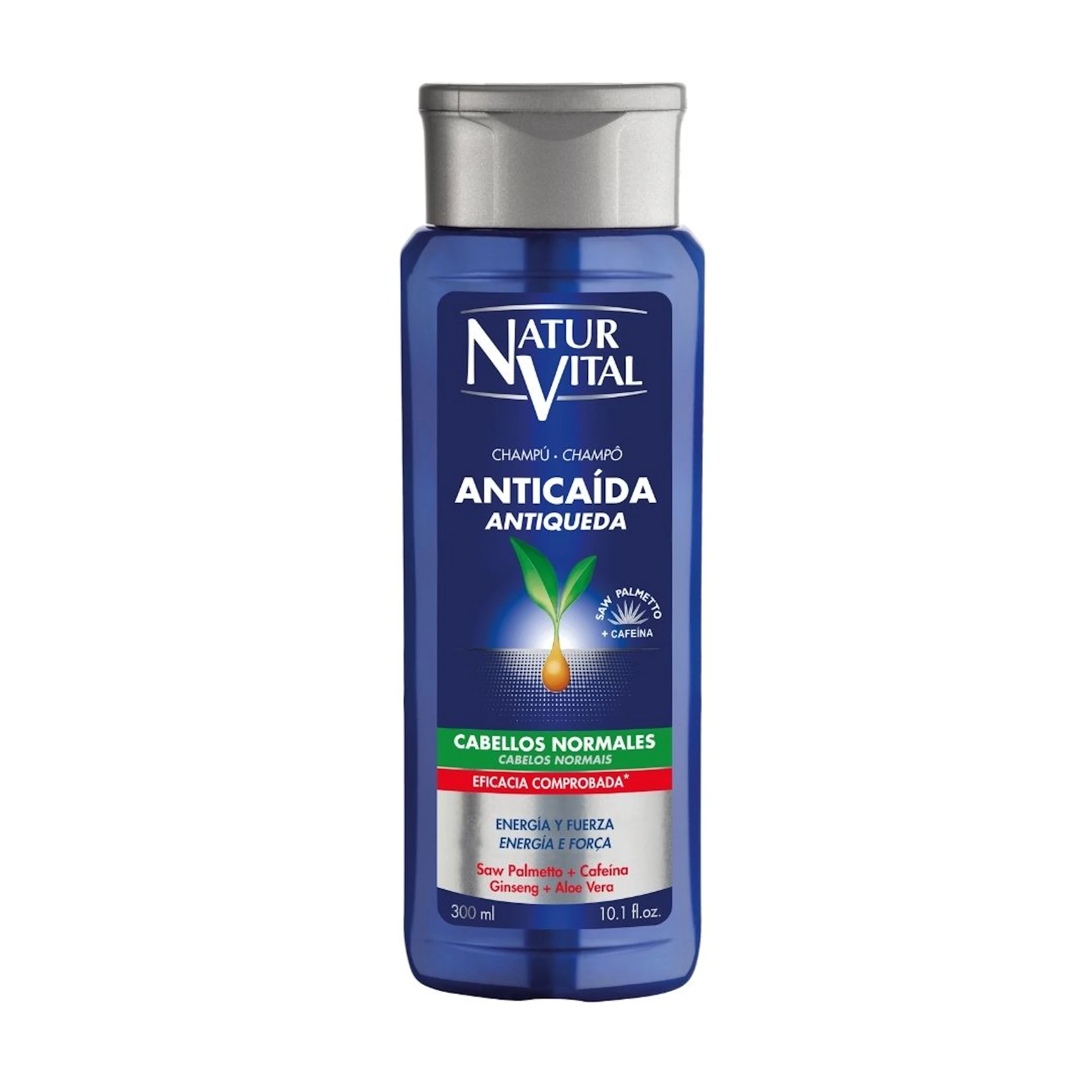 Champú Anticaida Cabello Normal Naturvital 300Ml 0