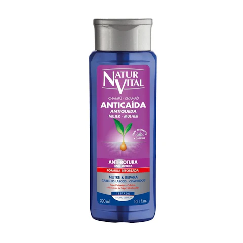 Champú Anticaída Mujer Naturvital 300Ml