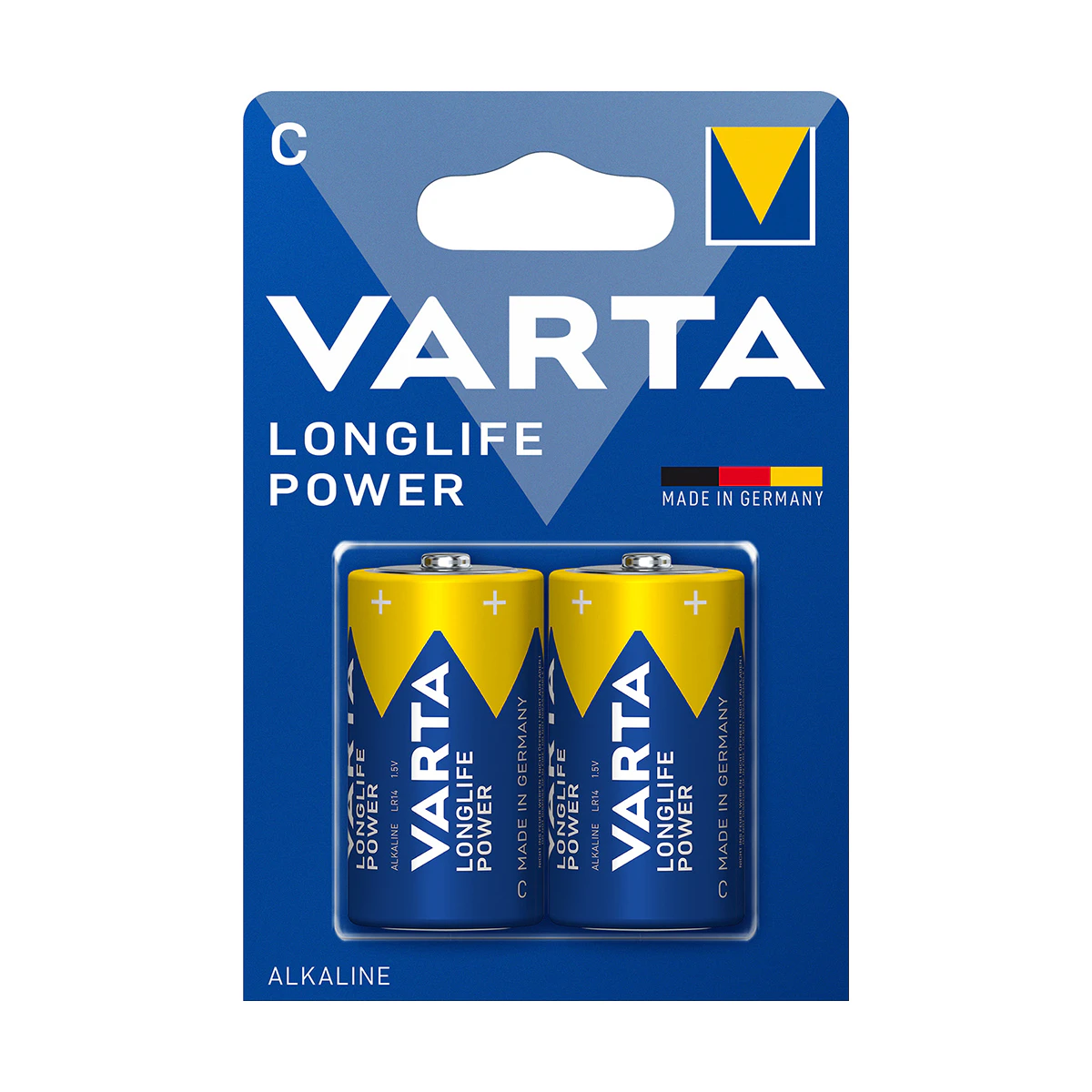 Pilas Longlife Power C LR14 Varta 2 Uds