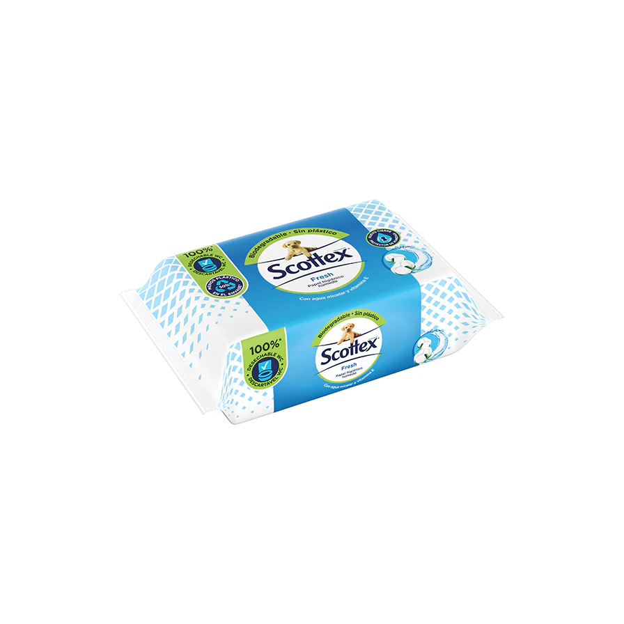 Papel Higiénico Húmedo Fresh Scottex 74 Uds