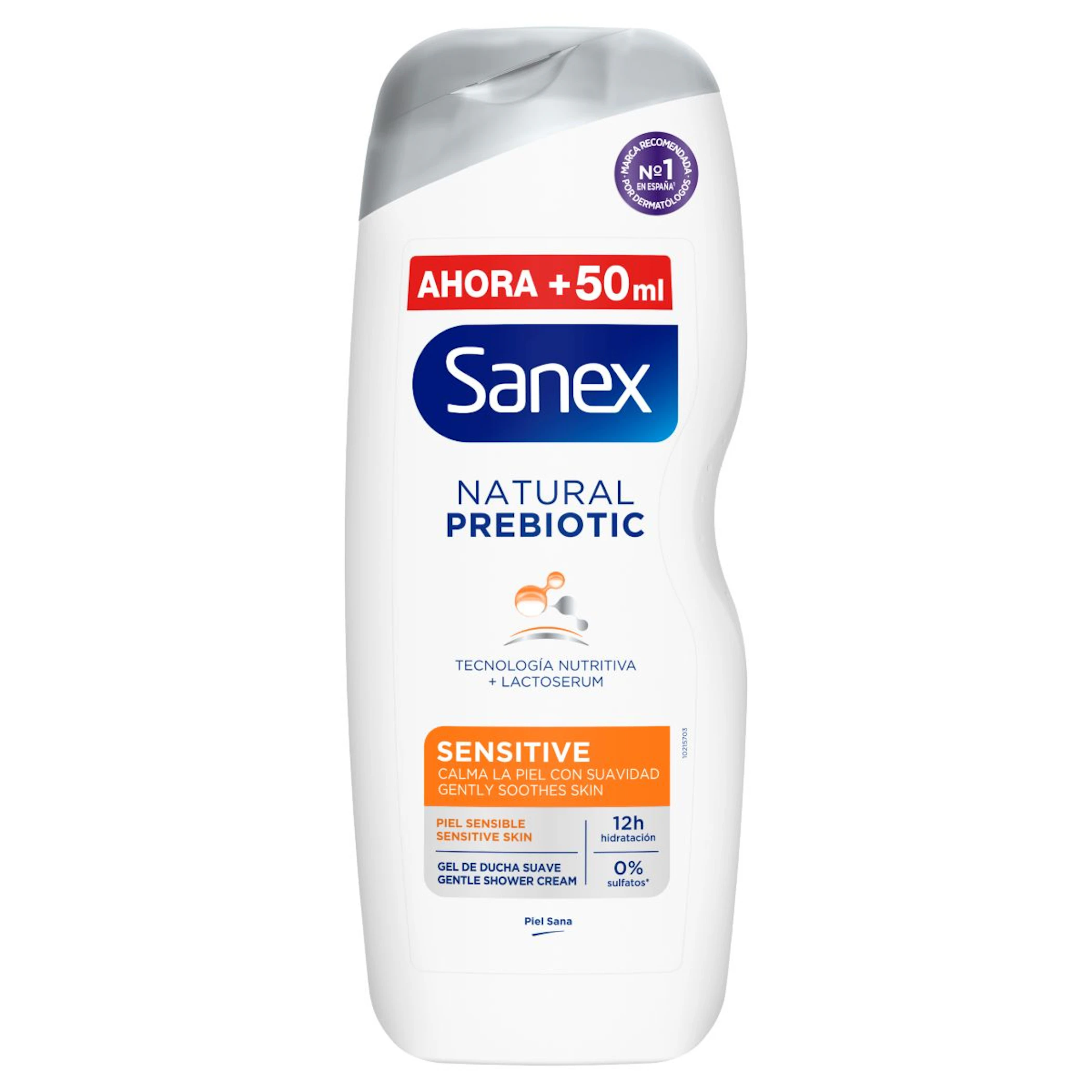 Gel De Ducha Natural Prebiotic Sensitive Sanex 600Ml