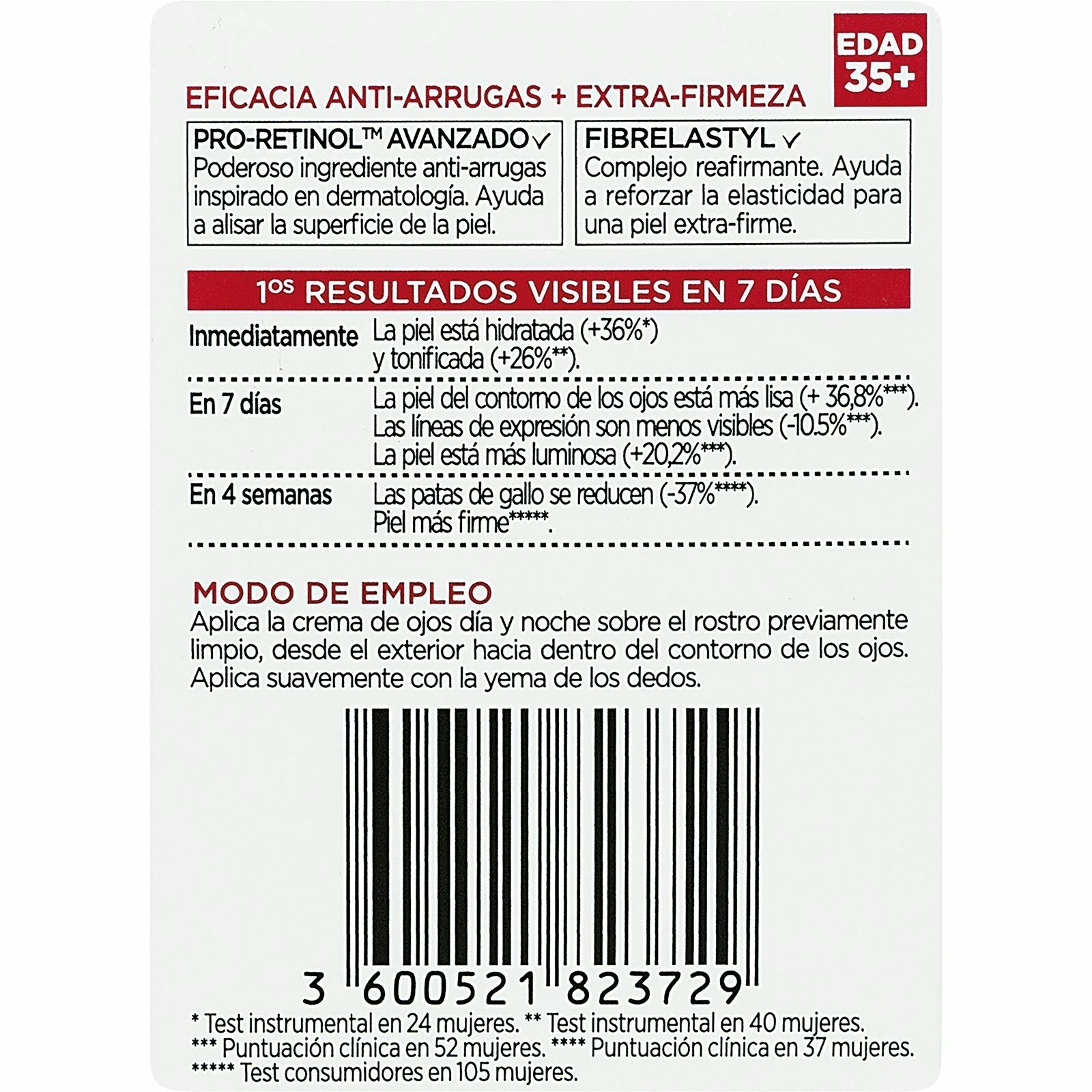 Contorno De Ojos Revitalift L’Oréal Paris 15Ml