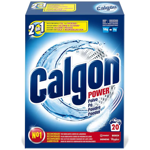 Deterdente Compact Calgon 500 Gr 20 Lavados