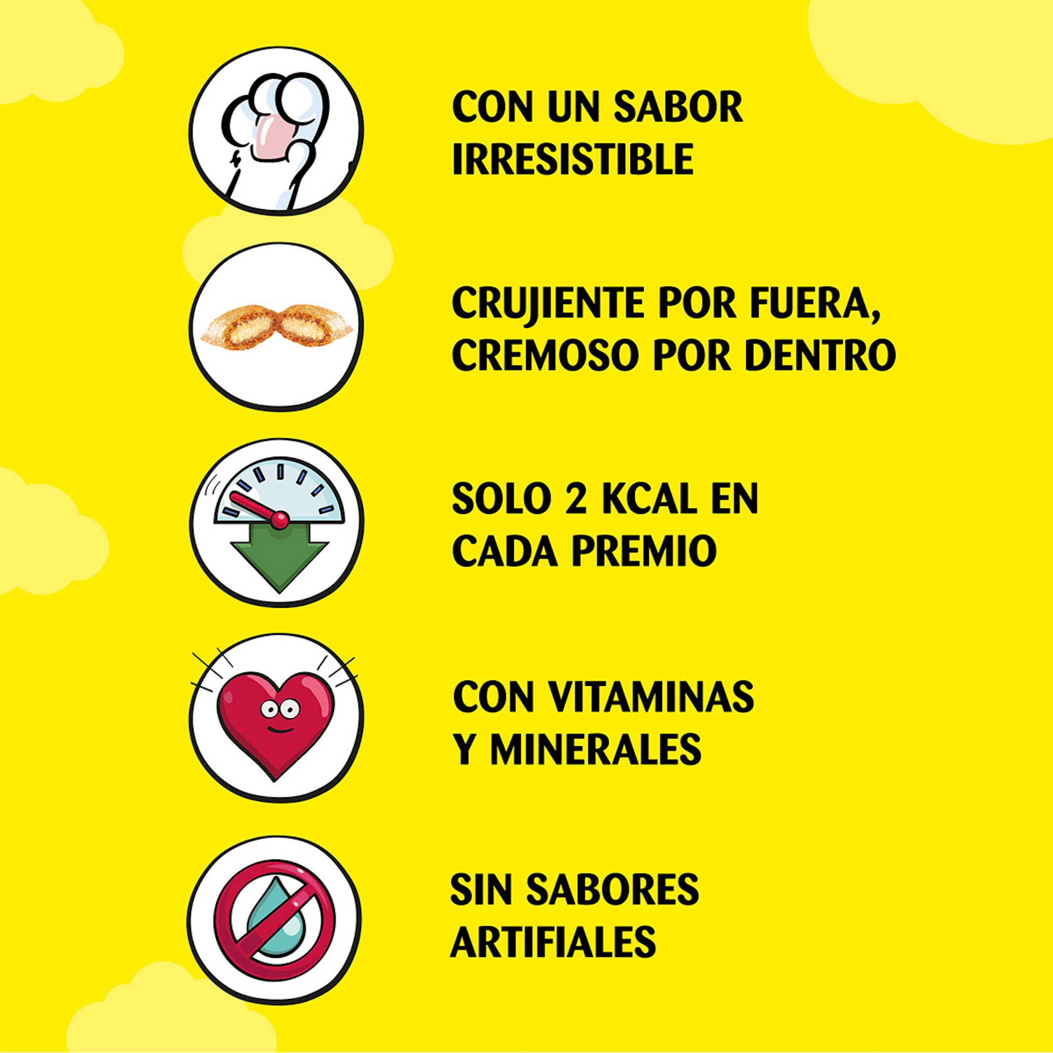 Snack Gatos Frango Catisfactions 60Gr