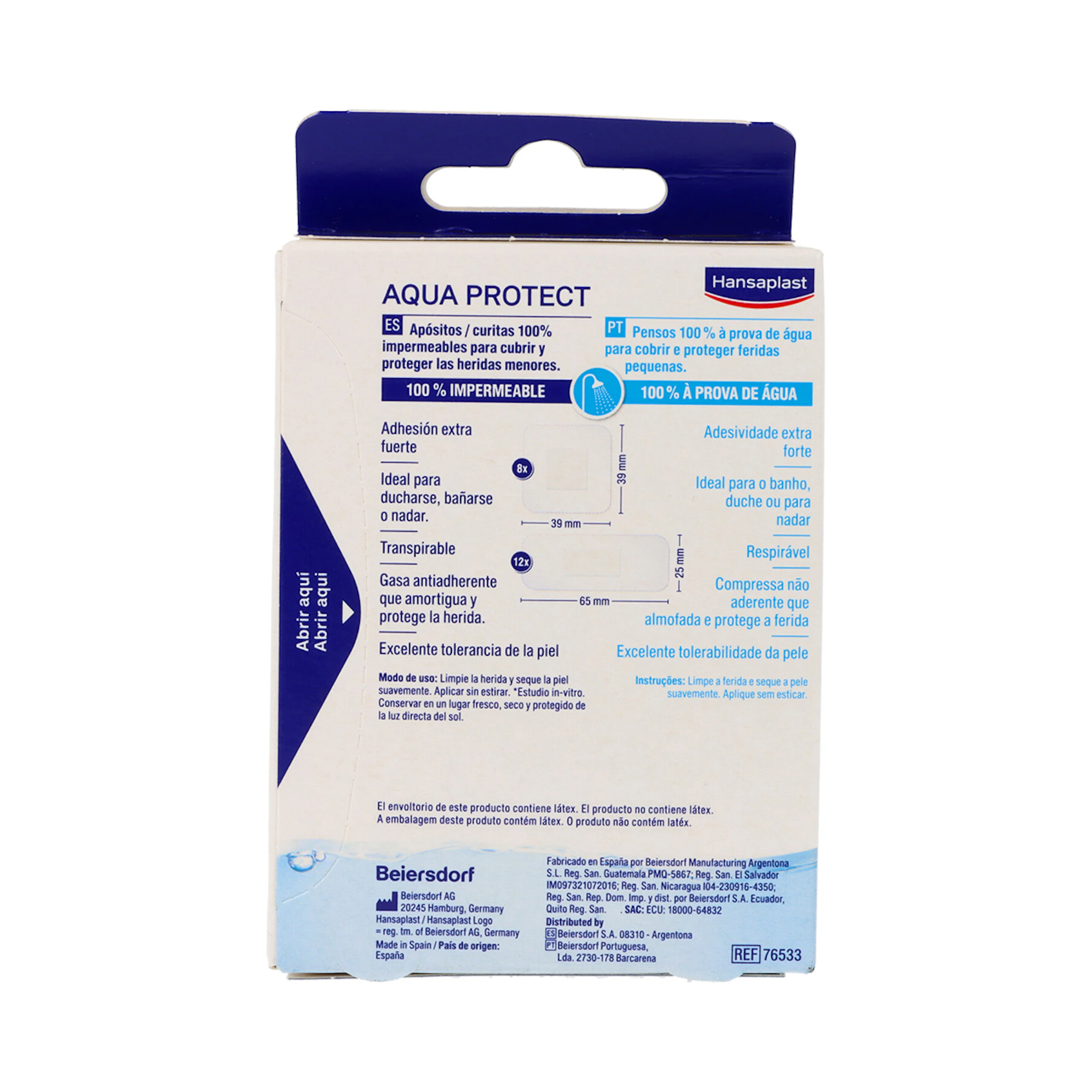 Apósitos Waterproof Hansaplast Resistente Al Agua Caja 20 Uds
