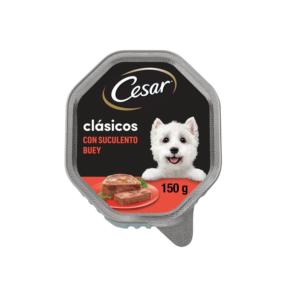 Comida Húmida Cães Clássicos Vaca Cesar 150 Gr