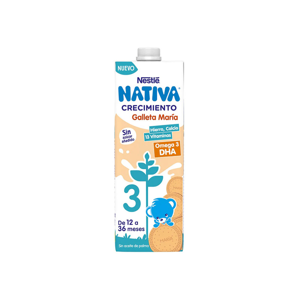 Leite De Crescimento Bolacha Maria Nestlé 1Lt Leite De Crescimento Bolacha Maria Nestlé 1Lt 0
