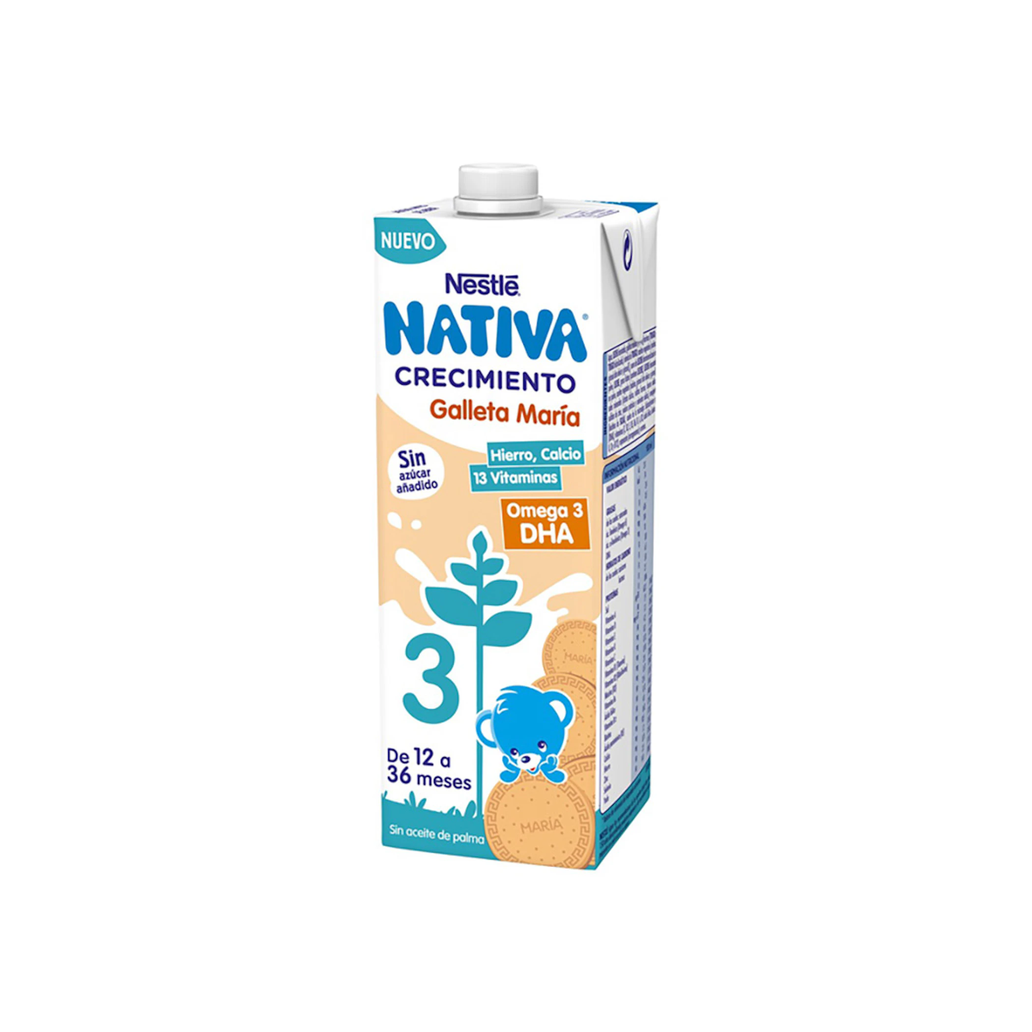 Leite De Crescimento Bolacha Maria Nestlé 1Lt