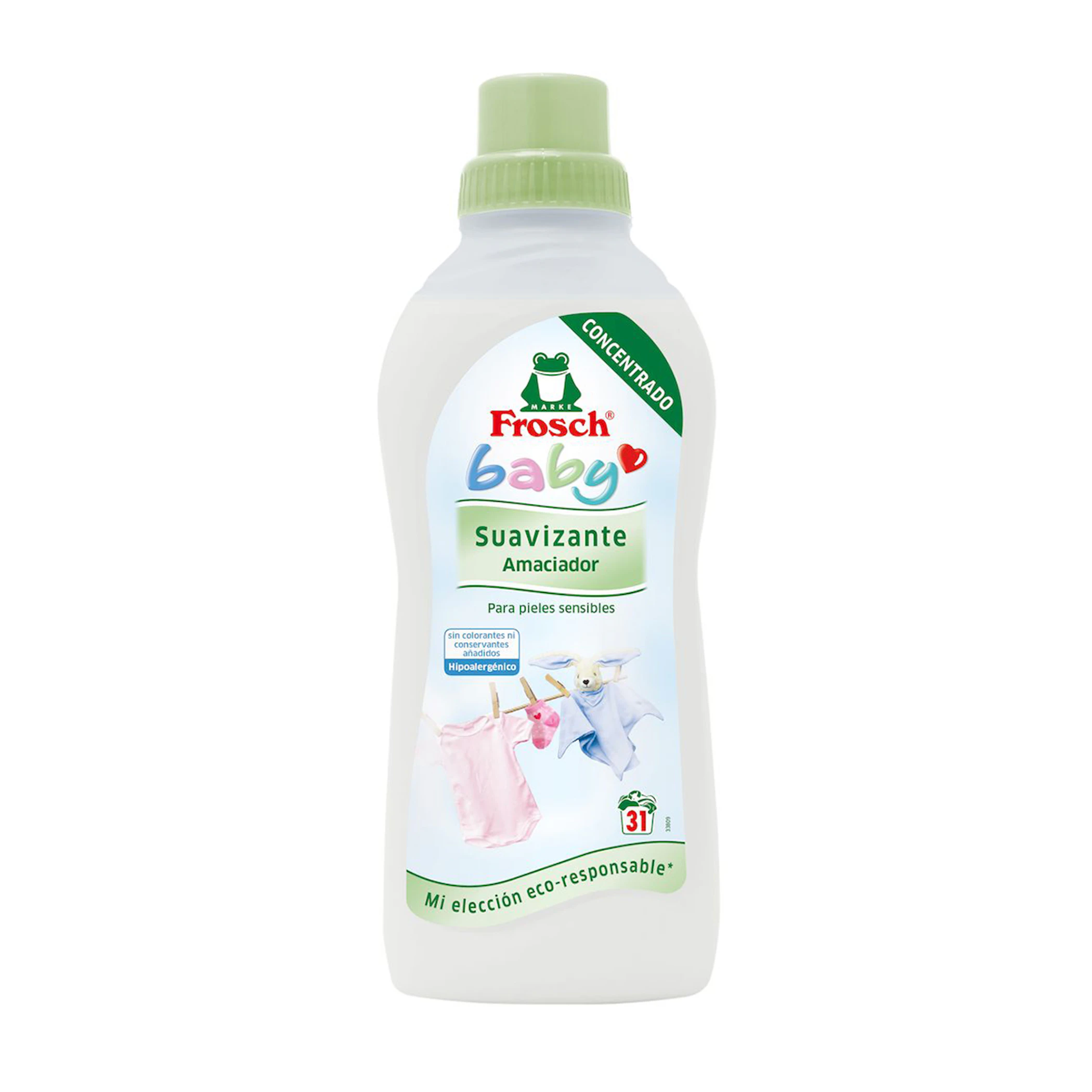 Suavizante Pieles Sensibles Baby Frosch 31 Lv 0