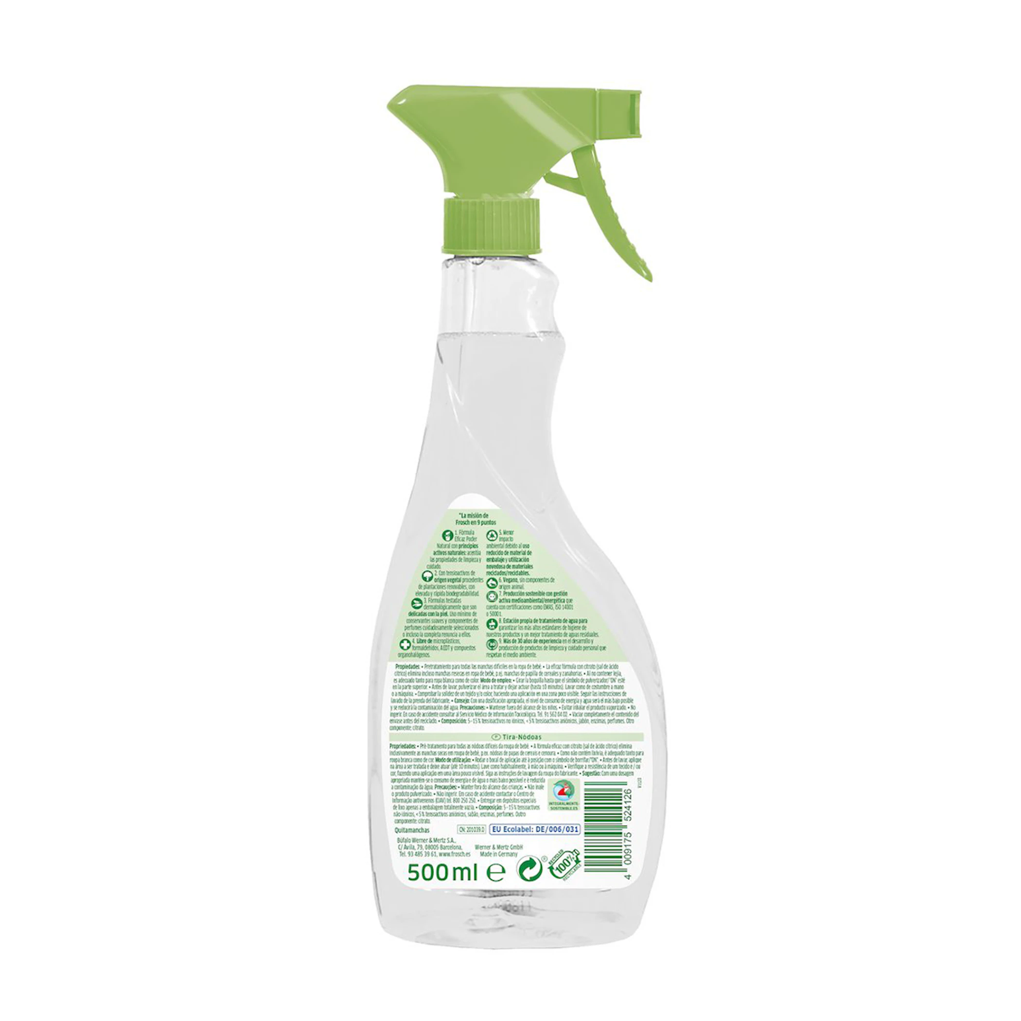 Quitamanchas Baby Frosch 500Ml