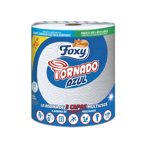 Rollo Multiusos Tornado Azul 1 U