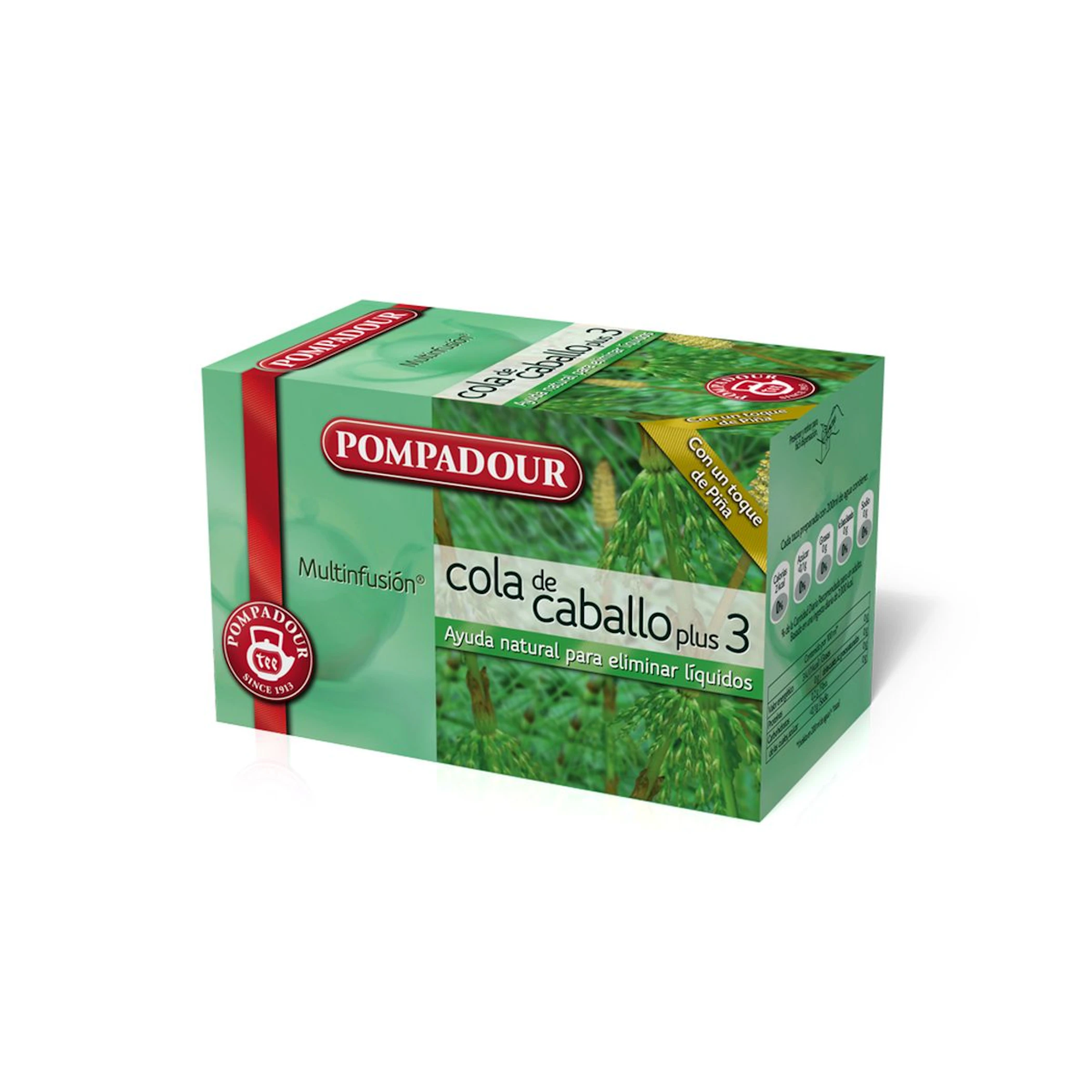 Infusión Cola De Caballo Plus 3 Pompadour 20 Uds 0