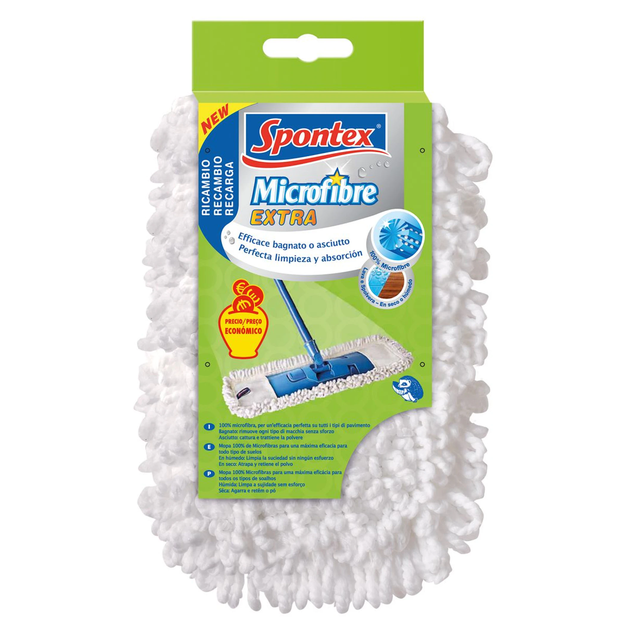 Mopa Microfibra Extra Recambio Spontex 0