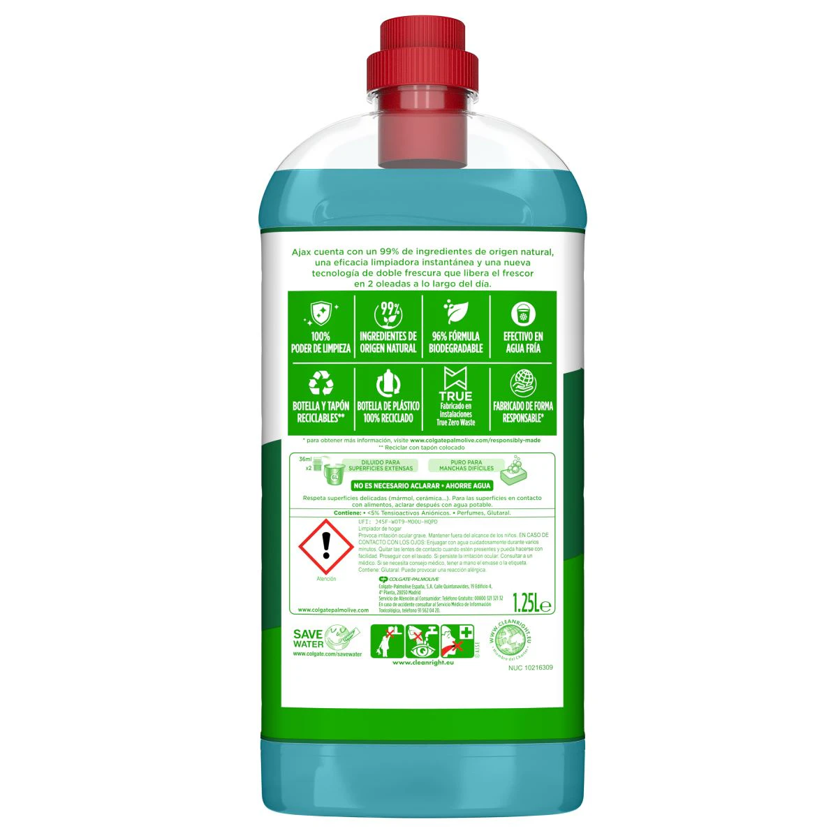 Limpa-Chão Pinho Ajax 1.25Lt