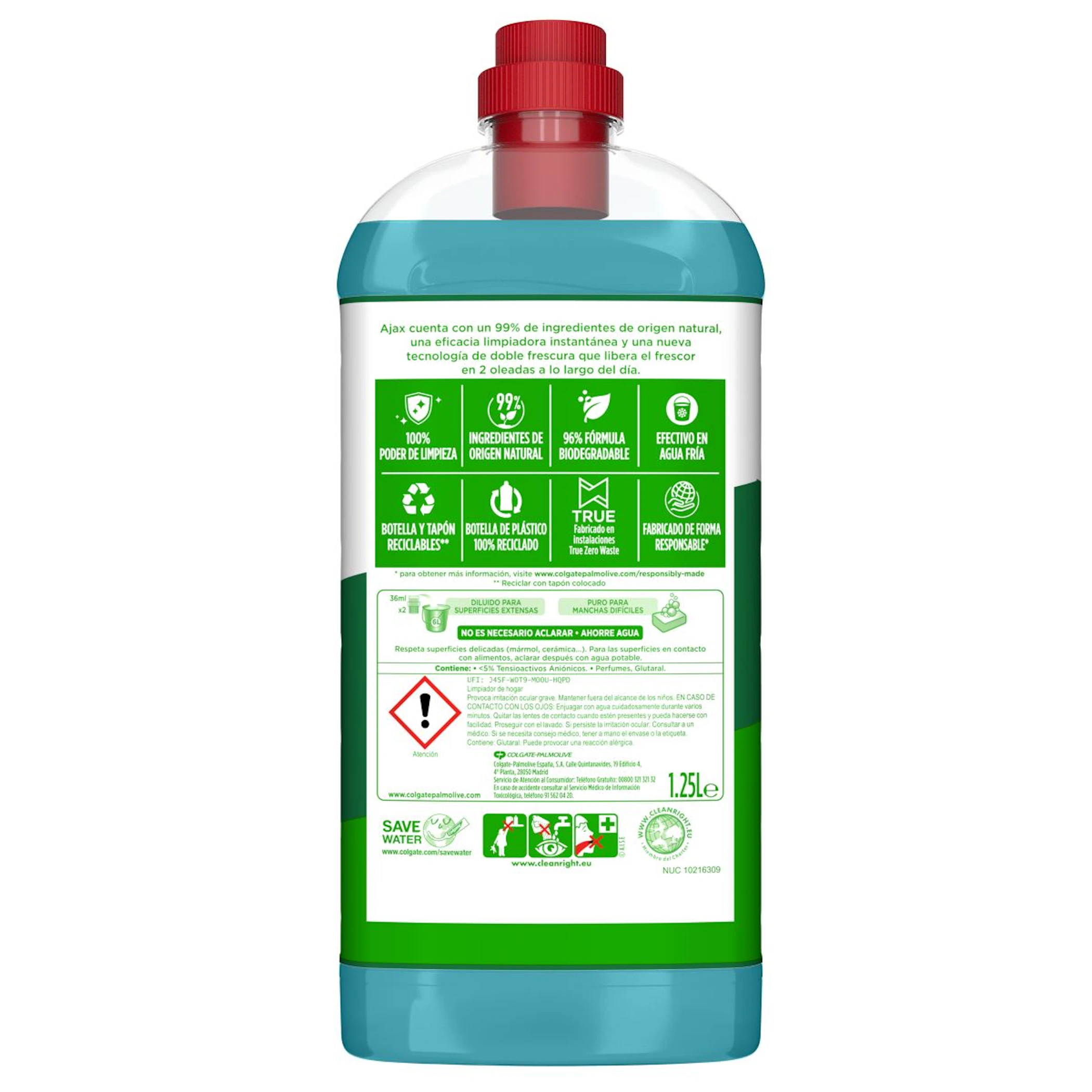 Limpa-Chão Pinho Ajax 1.25Lt