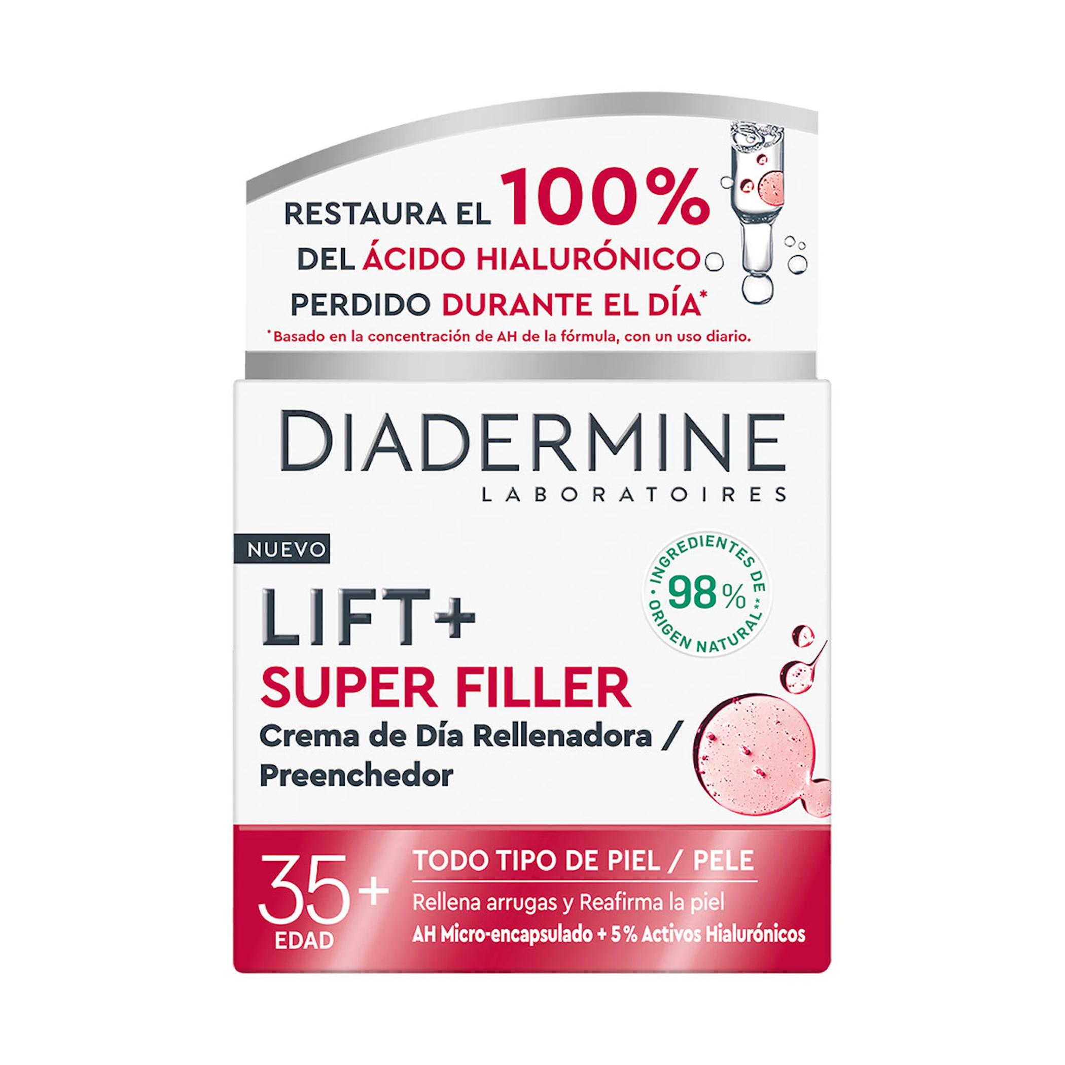 Crema De Día Rellenadora Lift+ Super Filler Diadermine 50Ml 0