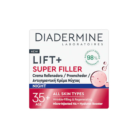 Crema Antiedad Facial Con Hialurónico Diadermine 50Ml