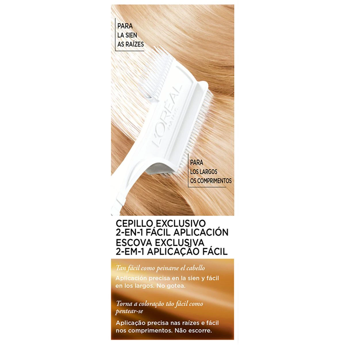 Tinte Permanente Excellence L’Oréal Age Perfect N9.13 Rubio Camel