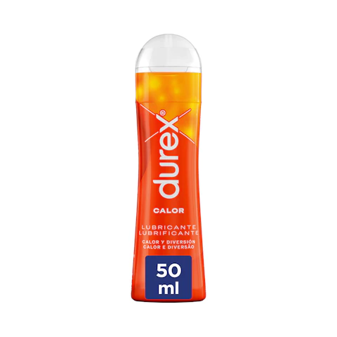 Lubricante Play calor DUREX, bote 50 ml