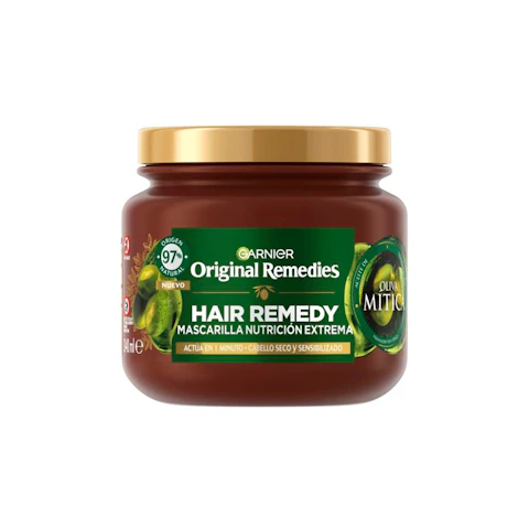 Mascarilla Oliva Mítica Original Remedies Cabello Seco 300Ml