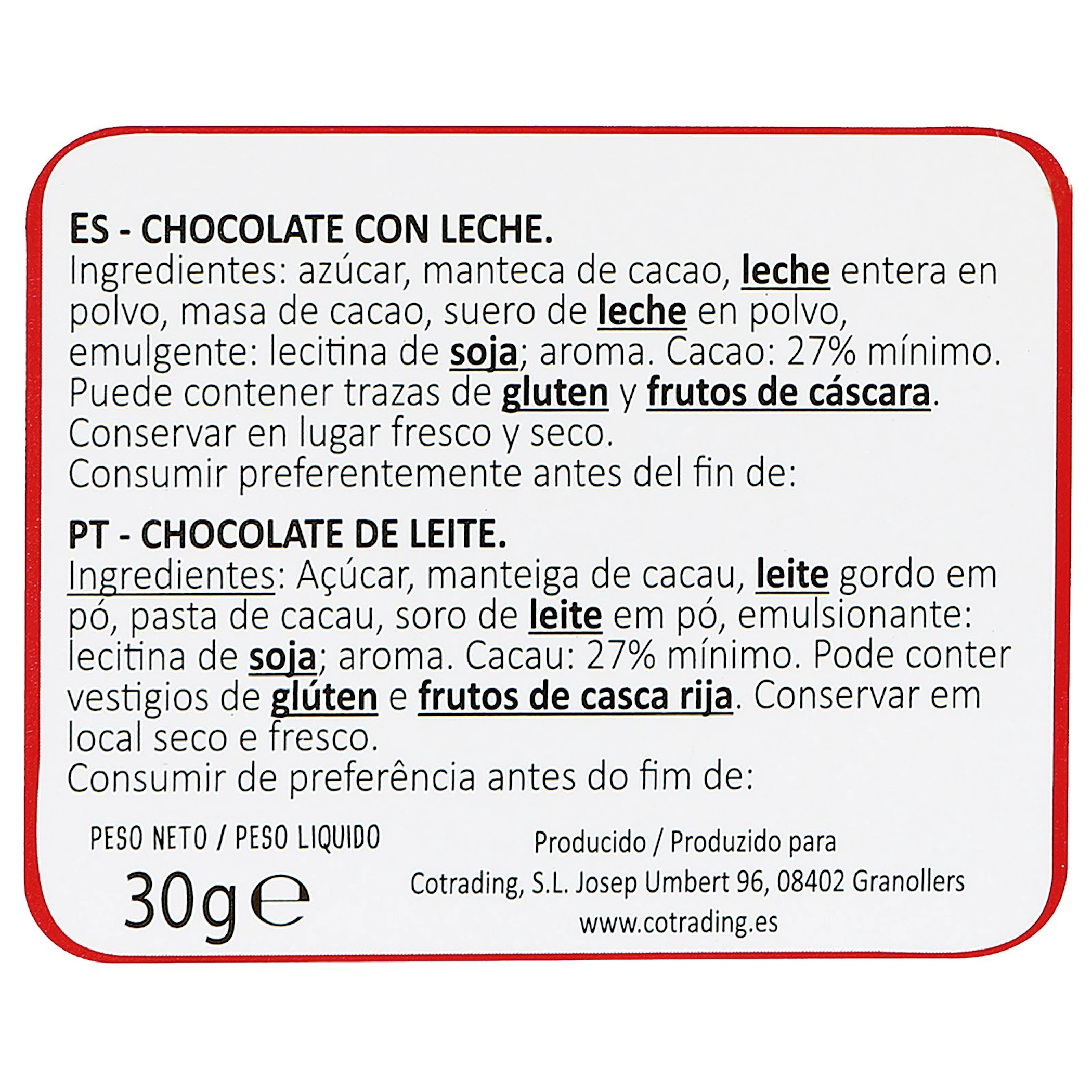 Bola De Navidad Chocolate
