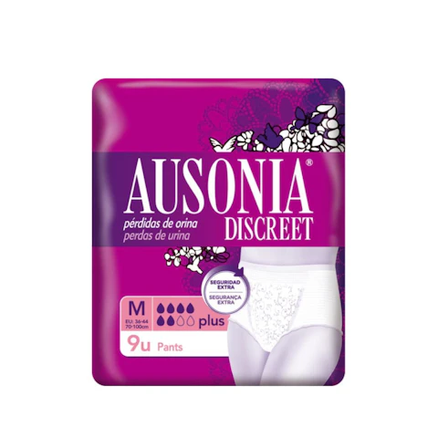 Pants Talla M AUSONIA Discreet, paquete 9 uds