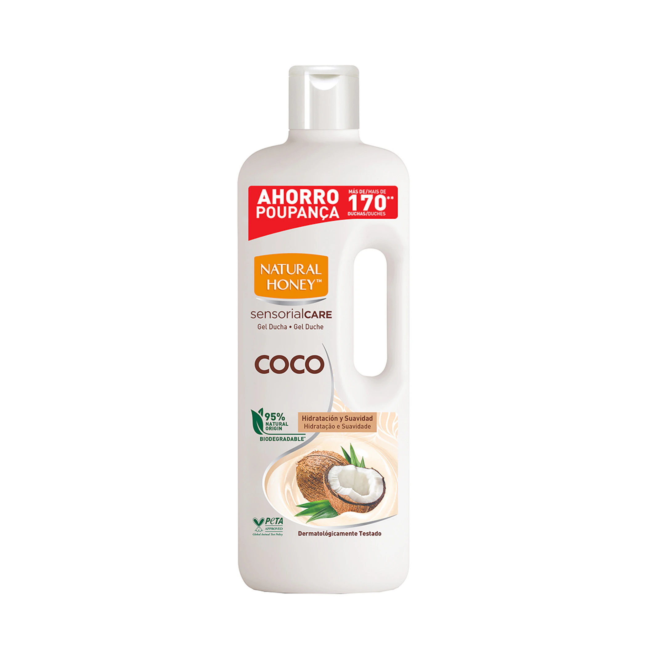 Gel De Ducha Coco Natural Honey 1350Ml 0
