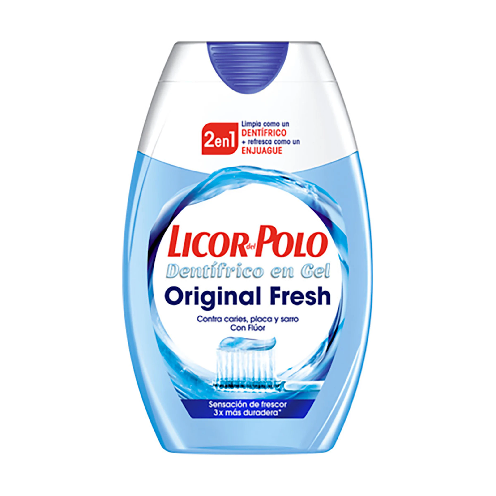 Dentífrico En Gel Original Fresh Licor Del Polo 75Ml 0
