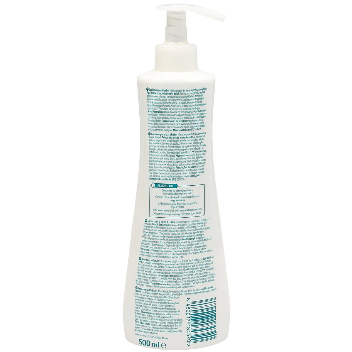 Loción Corporal Para Bebés Babysmile 500Ml