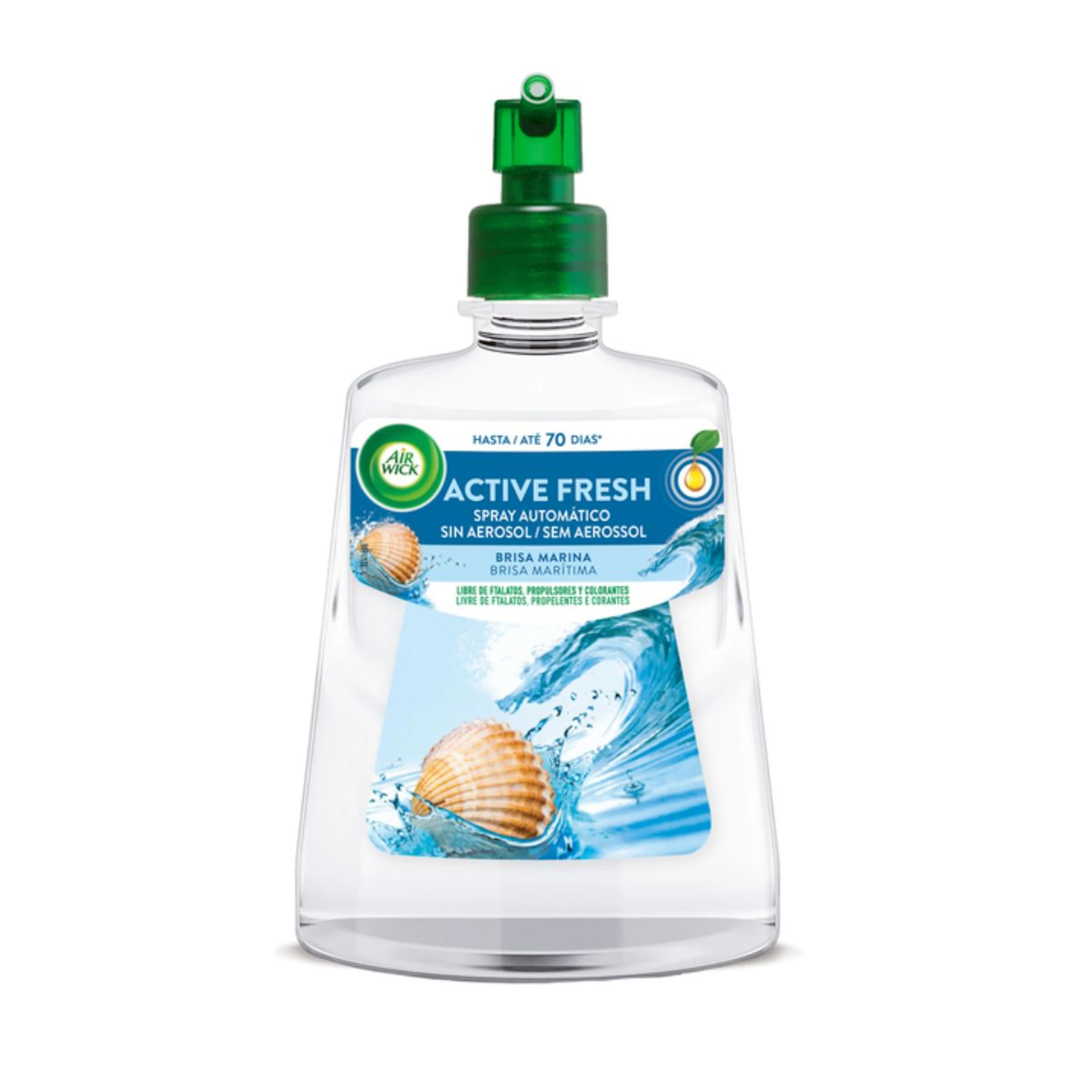 Recarga Ambientador Active Fresh Brisa Marinha Air Wick 0
