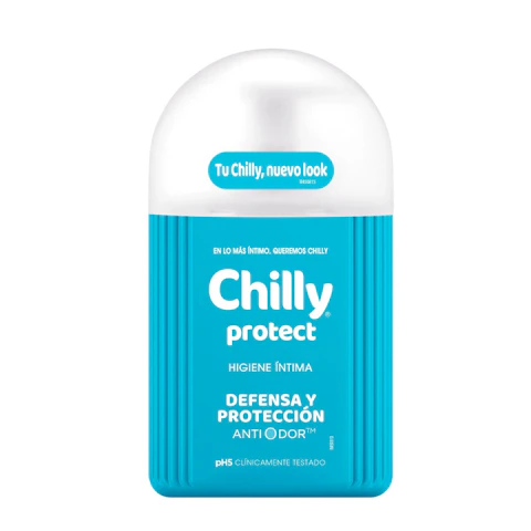 Gel higiene íntima CHILLY PROTECT, bote 250 ml