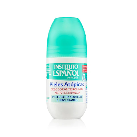 Desodorante piel atópica INSTITUTO ESPAÑOL, roll on 75 ml