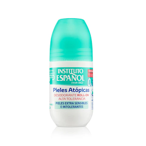 Desodorante piel atópica INSTITUTO ESPAÑOL, roll on 75 ml