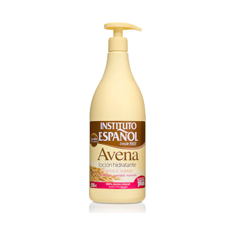 Leche hidratante de avena INSTITUTO ESPAÑOL, dosificador 950 ml